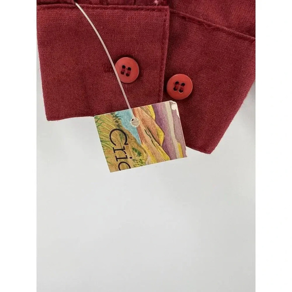 NWT Vintage Cricket by the Creek Women’s Button Up Shirt Rodeo Western LARGE - Picture 6 of 10